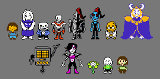 characters featured on bettercoloring.com are the property of their respective owners. Undertale Sans In Color Peatix