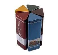 Custom Triangle Tin Box Triangle Shaped Tin Cans