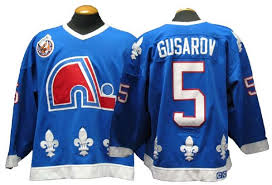 Le canadien à une victoire de la finale de la coupe stanley. Lot Detail 1992 93 Alexei Gusarov Quebec Nordiques Game Used Road Jersey