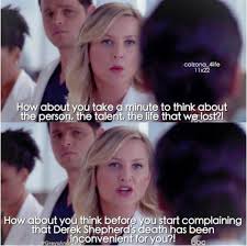 Arizona Talking About Derek Greys Anatomy Funny Anatomy Quote Grey Anatomy Quotes
