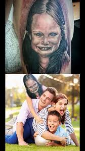Hahaha Funny Tattoos Bad Portrait Tattoos Terrible Tattoos