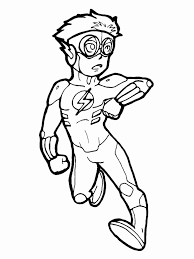 The Flash Coloring Page Awesome Kid Flash Chibi Lineart By Foxyteah On Deviantart In 2020 Toddler Coloring Book Cartoon Coloring Pages Kids Coloring Books