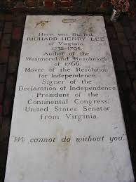Richard Henry Lee Richard Henry Lee American War Of Independence Declaration Of Independence