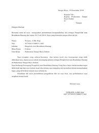 Dec 24, 2015 · meskipun tujuan dari membuat surat penolakan pesanan ini hanya untuk memberitahukan atas penolakan namun di dalam dunia bisnis perlu di utarakan atau disampaikan dengan menggunakan gaya bahasa yang santun dan sopan. Surat Pengunduran Diri Pengelola Barang Pdf