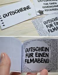 Diy Gutscheinbuch Zum Valentinstag Goodiys Weihnachtsgeschenk Freund Valentinstag Geschenk Fur Ihn Gutscheinbuch