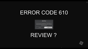 Newfissy codes adopt me july 2019; Roblox Error Code 610 Review Youtube