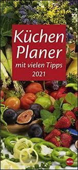 Online eine küche zu planen ist ganz einfach: Kuchenplaner Kalender 2021 Amazon De Heye Bucher