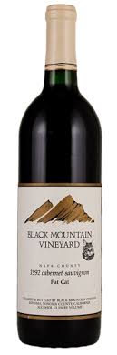 Brandon zavala sells wine for cats and beer for dogs, even though his products don't actually contain alcohol. 1992 Black Mountain Vineyards Fat Cat Cabernet Sauvignon Winebid