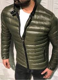 Lufian Sisme Spor Haki Yesil Erkek Mont Ceket Erkek Giyim Moda Giyim