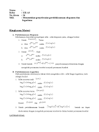 Soal nomor 10 perhatikan gambar di bawah. Contoh Soal Eksponen Kelas 10 Dan Pembahasannya Pdf Cara Golden