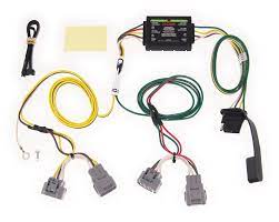 Trailers lights, reflectors and trailer wiring. Curt T Connector Vehicle Wiring Harness With 4 Pole Flat Trailer Connector Curt Custom Fit Vehicle Wiring C55513
