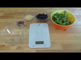 The dial on a mechanical scale moves left as weight is added to it. Bbi Kitchen Food Scale Instructions Youtube