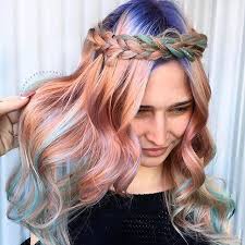 Fairy Hair By Jenni4president Colors By Joicointensity Metallic Line With A Pop Of Mint Also By Joico Metall Fairy Hair Joico Color Beauty