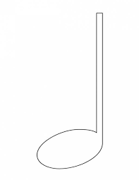 Quarter Note Of Music Notes Coloring Page Quarter Note Of Music Notes Coloring Page Online Coloring Pages Music Notes Music Coloring Sheets