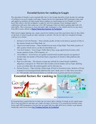 The Algorithm Of Google Is Quite Unpredictable But It Is The Google Algorithm Which Decides The Rankings Of Websites In Its Search Engine Result Page Despite T