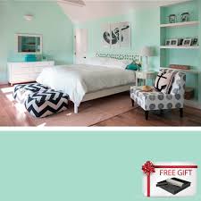 Seamaster Paint Wall Tex Plus 7700 Interior Emulsion Wall Paint 3613 Tiffany Green Ice 7l
