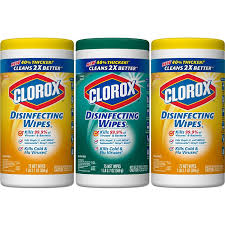Clean and disinfect with a powerful antibacterial wipe killing 99.9% of bacteria and viruses and remove common allergens around the office or facility. Clorox Disinfecting Wipes Value Pack Crisp Lemon And Fresh Scent 3 Pack 75 Each Packaging May Vary Read Clorox Wipes Cleaning Wipes Disinfecting Wipes