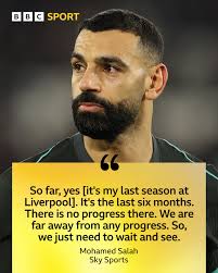 Mo Salah says there has been no progress