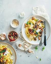 La Valeur Sure De Quand Tu Nes Pas Tres Inspiree Les Pates Ici Une Version Automnale Avec Des Champ Tagliatelles Recettes De Cuisine Alimentation