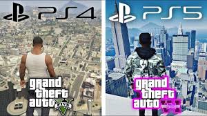 Gta v ps5 reveal reactions!!!! Gta 6 Vs Gta 5 Ps5 Vs Ps4 Graficos Comparacion Gta Vi Vs Gta V 4k 120fps Youtube