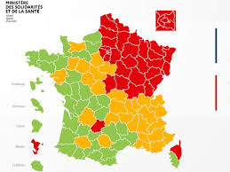 The move follows other local lockdowns that meant areas including all of the north east, greater. Coronavirus France Gets Green Yellow And Red Zones To Help Guide Lockdown Easing The Independent The Independent