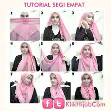 Tutorial Hijab Paris Spg Wardah Hijab Kerudung Gaya Hijab