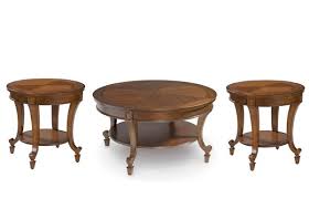 Magnussen lenox square octagonal end table in nickel. Magnussen Home Aidan 3pc Round Coffee Table Set The Classy Home