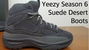 Thick Desert Boots Yeezy Season 6 Detailed Review Including Comparison With Yeezy 500