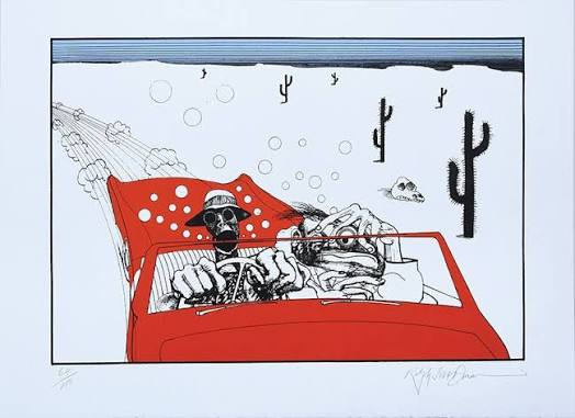 Savage Journey to the Heart of the American Dream. by STEADMAN, Ralph.:  Signed by Author(s) | Peter Harrington. ABA/ ILAB.