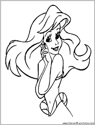 Disney princess belle coloring pages team colors princess ariel has dad is king in the kingdom of the sea a kind and loving princess ariel becomes a mermaid who lives in the palace of the sea floor he had. Disneyprincess Ariel Coloring Page