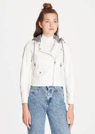 Kapusonlu Beyaz Ceket Kapusonlu Moda Stilleri Stil