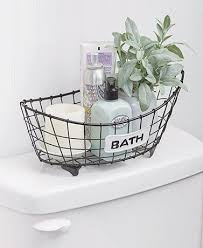 Glass bathroom shelves ukrainian easter baskets. Country Bath Storage Basket In 2021 Bathroom Accents Bath Storage Country Baths