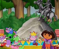 Watch dora la exploradora full episodes online. Dora The Explorer Go Diego Go 711 2 Dora S Royal Rescue Video Dailymotion