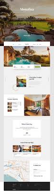 Monalisa Premium Booking Hotel Psd Template Is A Template Designed And Developed Particularly For Hotel Reso In 2020 Hotel Sites Booking Hotel Website Design Layout