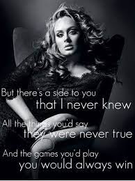 Adele Set Fire To The Rain Quote Favorite Lyrics Cool Lyrics Song Quotes