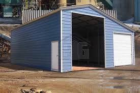 The Rv Combo Garage 28x35x14 Big Buildings Direct Garage Door Design Garage Doors Metal Garage Buildings