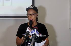 Source for information on ajunwa, chioma (1970. Ajunwa Launches Talent Hunt Sports Centre To Mark 25th Anniversary Of Atlanta 96 Gold Medal Making Of Champions