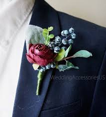 Burgundy Wedding Boutonnieres Men S Boutonniere Groom Etsy Rustic Boutonniere Boutonniere Wedding Groomsmen Boutonniere