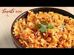Simple And Easy Tomato Rice Lunch Box Recipe By Veena Youtube