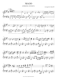 Gfriend has returned with their third full album, 回:walpurgis night. Gfriend ì¬ìì¹êµ¬ Mago Sheet Music For Piano Solo Musescore Com