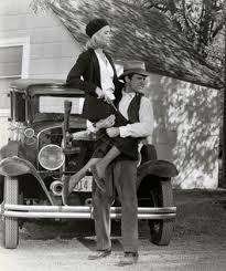 Here it's wedged between the speed racer mach 5 and the party van from. Moma Arthur Penn S Bonnie And Clyde