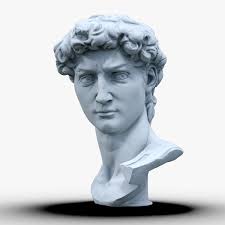 David Kopf 3D-Modell