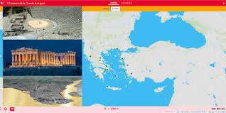 La antigua grecia es un término que se utiliza para hacer referencia al periodo de el año 1200 a. Mapa Para Jugar Donde Esta Ciudades De La Grecia Antigua Mapas Interactivos