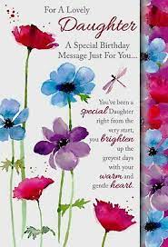 Make it their best day of the year with one of our happy birthday flowers. For A Lovely Daughter Happy Birthday Flower Scene Quality Greeting Card With A L 5052818004270 Ebay