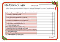 Read on for some hilarious trivia questions that will make your brain and your funny bone work overtime. Christmas Song Lyrics