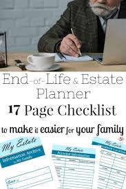 Quick sharing button for any records types to allow you to share records easily with. End Of Life Checklist To Make It Easier For Your Family Organized 31