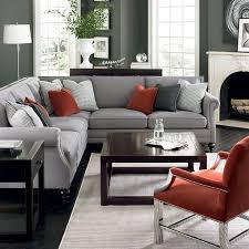 16 Gorgeous Grey Living Rooms With Red Details Living Room Grey Grey And Red Living Room Grey Walls Living Room