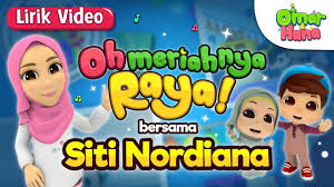 Perkongsian kali ini, pihak admin akan berkongsi tentang mengenai omar dan hana mewarna ini. Siti Nordiana X Omar Hana Oh Meriahnya Raya Lirik Video By Astro Ceria