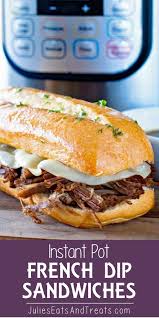 Instant Pot Pressure Cooker French Dip Sandwich Delicious Tender Beef Cooked I Instant Pot Dinner Recipes Easy Instant Pot Recipes Best Instant Pot Recipe