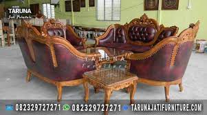 Harga free ongkir jabodetabek sofa l minimalis full busa + meja murah kain. Kursi Sofa Jati Ganesha Model Terbaru Harga Murah Mewah Tahun Ini 2020